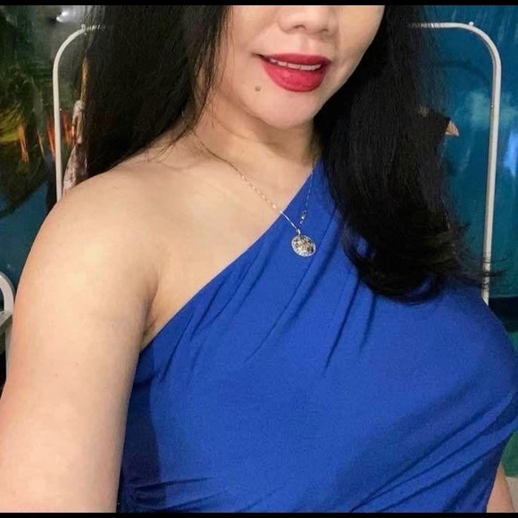 One Shoulder Dress beautiful in curves - Picture 3 of 3